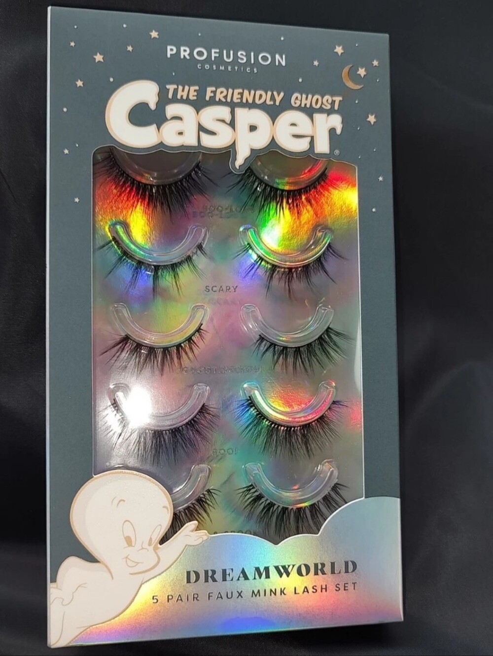 Profusion CosmeticsCasper The Friendly Ghost | DreamWorld 5 Pair Faux Mink Lash
